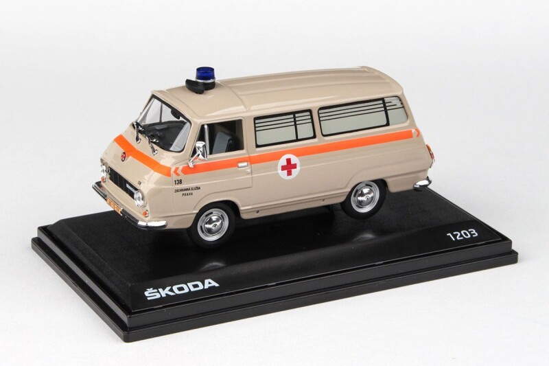 Abrex Škoda 1203 1:43 ZS Praha 138
